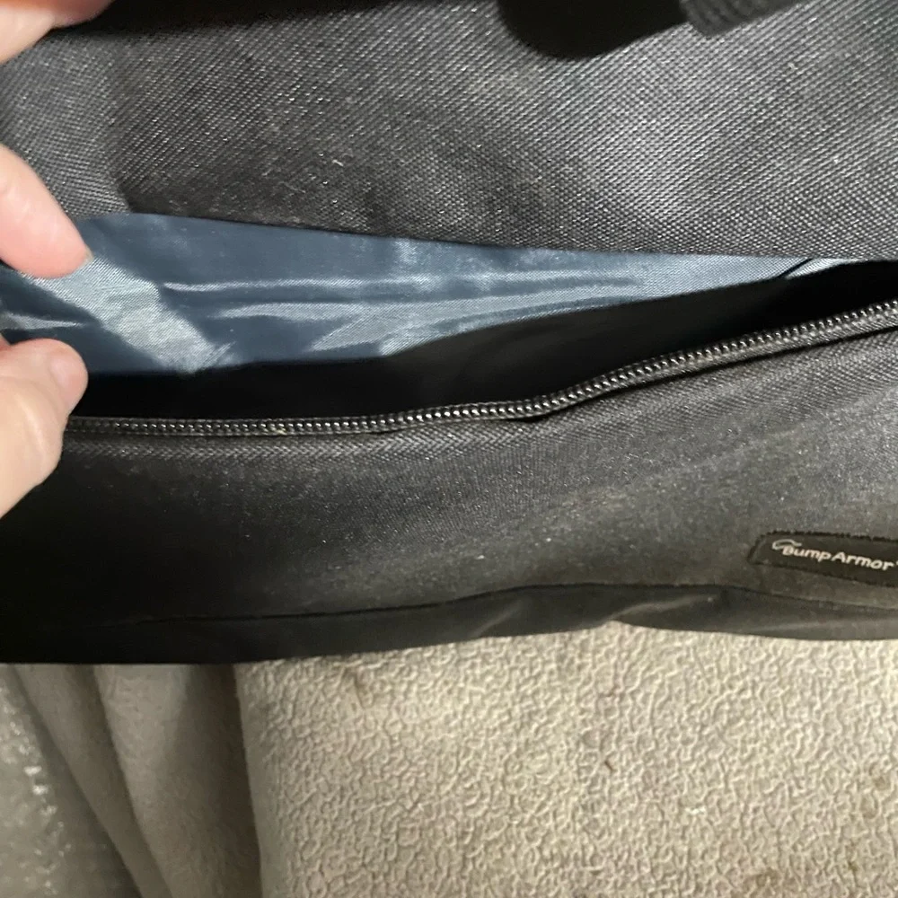 Bump Armor Black Laptop Bag